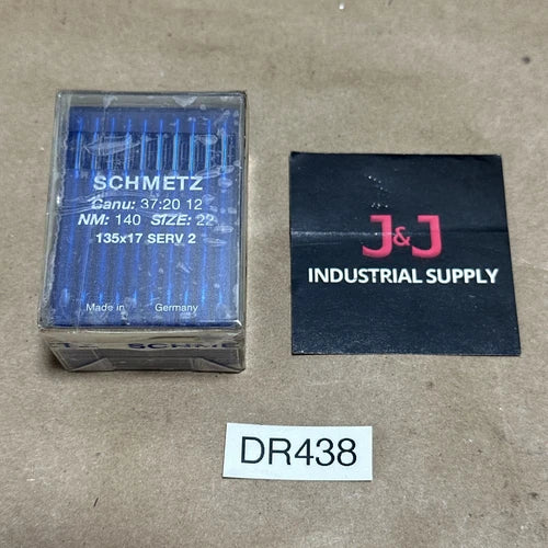 (90) NEW- Schmetz Sewing Needles Canu: 37:20 12 NM: 140 Size: 22 135x17 SERV 2
