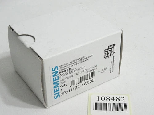 Siemens Hilfssch¨¹tz 3RH1122-1AB00 / Neu OVP