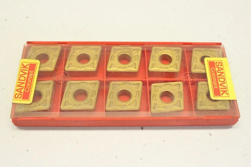 10x Sandvik CNMG 19 06 16-KM 3005 K10 indexable inserts CNMG644-KM ORIGINAL PACKAGING