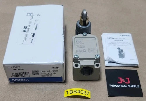 *BRAND NEW SURPLUS* Omron WLSD2 Limit Switch 250Vac 2A 48Vdc 2A + Warranty!