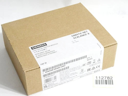 Siemens Scalance XB208 Ethernet Switch 6GK5208-0BA00-2AB2 / Neu OVP versiegelt