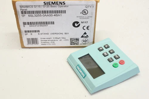 Painel de operação SIEMENS SINAMICS G110 G120 6SL3255-0AA00-4BA1 6SL32550AA004BA1