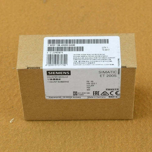 New Siemens 6ES7138-4DE02-0AB0 6ES7 138-4DE02-0AB0 Electronics module for ET200S