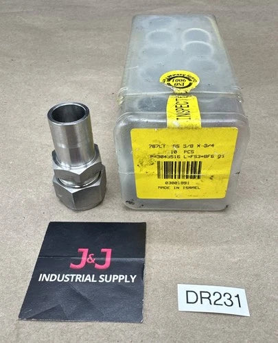 (10) Ham-Let 767LTSS5/8X3/4 Straight Reducer Compression Fitting || NIB WARRANTY