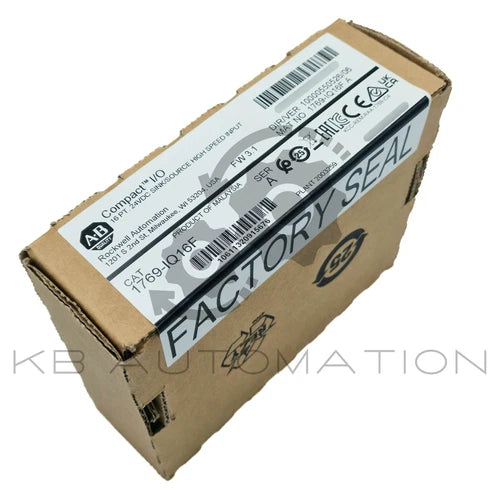 Módulo de entrada digital CompactLogix 1769-IQ16F, 16x rápido 24 VCC (Sinking/Sourcing)