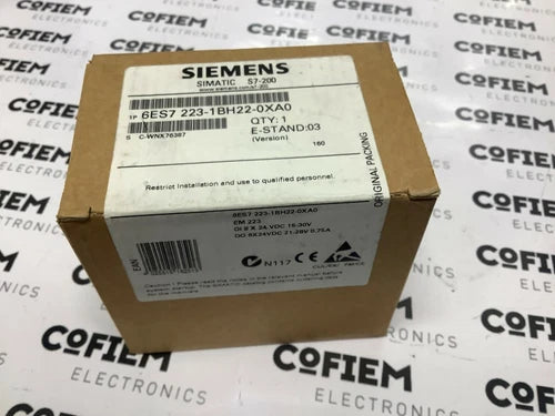 6ES72231BH220XA0 - SIEMENS - 6ES7223-1BH22-0XA0 I/O Module S7-200 NEW