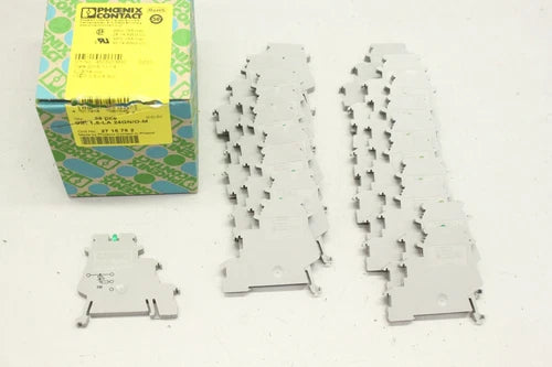 20x PHOENIX CONTACT Reihenklemme Schutzleiter 300V 15A 2,5mm DIK1.5-LA OVP