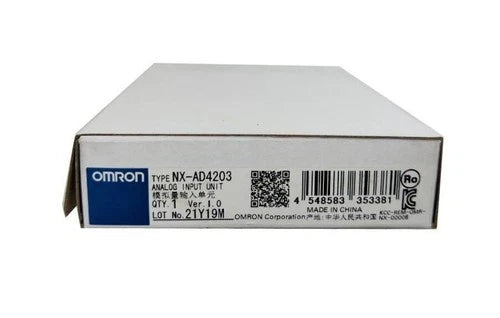 1 year warranty NEW in box Omron NX-AD4203 NXAD4203 Analog Input Unit