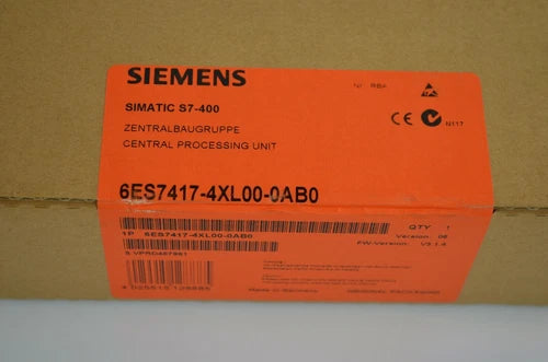 Siemens Simatic S7-400 CPU417-4 6ES7417-4XL00-0AB0 ( 6ES7 417-4XL00-0AB0 )