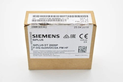 Siemens Siplus ET 200SP 6AG1136-6DB00-2CA0 ( 6AG1 136-6DB00-2CA0 ) FS.06