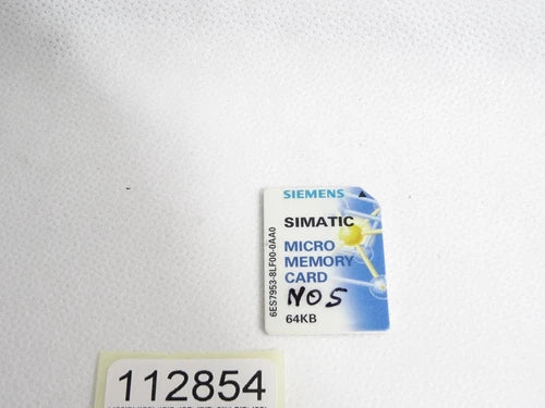 Siemens Simatic Micro Memory Card 64KB 6ES7953-8LF00-0AA0 6ES 7953-8LF00-0AA0