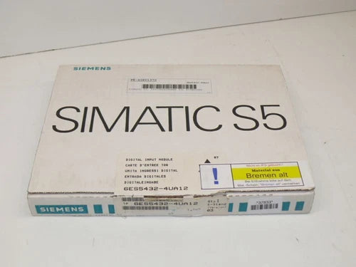 Siemens 6ES5432-4UA12 Siamtic S5 6ES5 432-4UA12 E:03 NEU-OVP