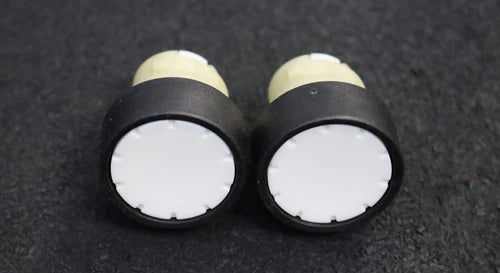 SIEMENS 2x Leuchtdrucktaster Illuminated pushbutton 3SB1000-0AG01 ? 22mm