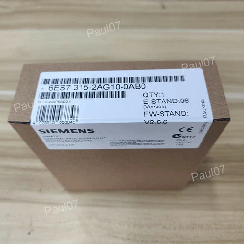 New Siemens 6ES7315-2AG10-0AB0 SMART PLC Module 6ES7 315-2AG10-0AB0
