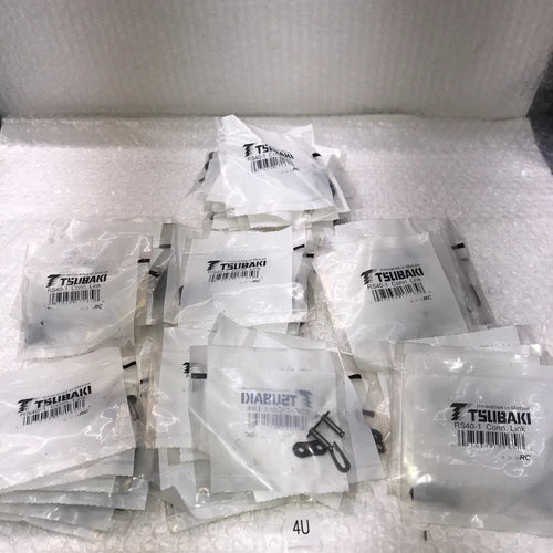 ** New Tsubaki RS40-1 Conn. Link (Lot Of 75) Fast Shipping &Warranty#