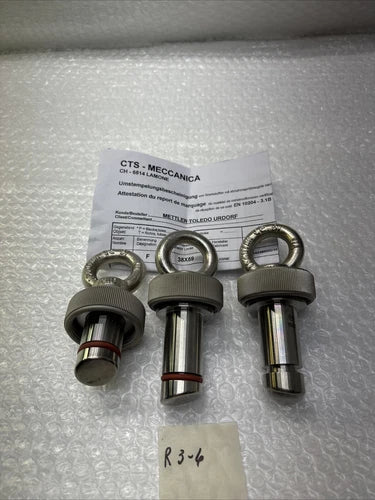 ** NEW Mettler Toledo 007641047IG 59901133  Blind Plug Missing Rubber #QTY of 3#