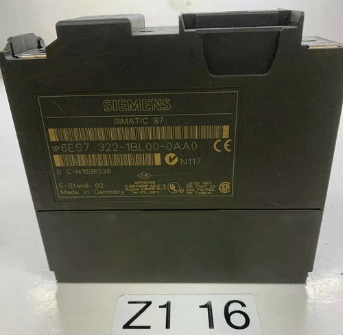 SIEMENS SIMATIC 1P 6ES7 322-1BL00-OAAO FAST SHIPPING!*WARRANTY*