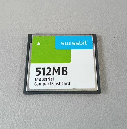 Swissbit SFCF0512H1AF1TO-I-MS-527-BR1 Industrial CompactFlashCard
