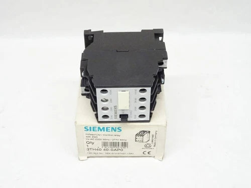 Siemens 3TH4040-0AP0 Hilfssch¨¹tz 230V 50Hz / 277V 60Hz / 3TH4 040-0AP0 OVP