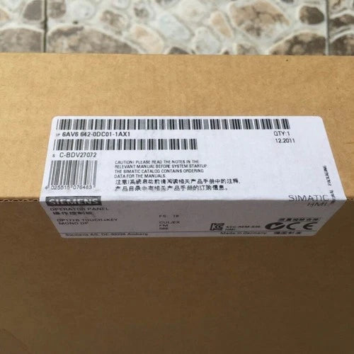New Siemens 6AV6 642-0DC01-1AX1 HMI 6AV6642-0DC01-1AX1 Touch Panel