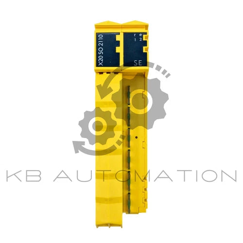 (NEU) B&R X20SO2110 X20 SafeIO 2-Punkt sicheres digitales Ausgangsmodul, Rev. K0