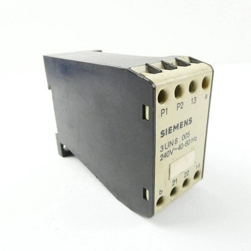 SIEMENS 3UN8 005 (240V~40-60Hz) MOTOR PROTECTION UNIT