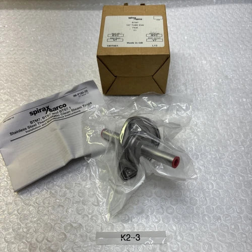 **New Factory Sealed Bag Spirax Sarco  BTM7   1/2¡± Tube End FKM 3.1 Thermostat #