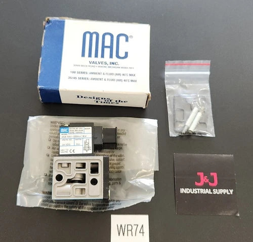 *BRAND NEW* MAC Valves 45A-SA1-DDAJ-1KJ Solenoid Valve 24Vdc 120Psi + Warranty!