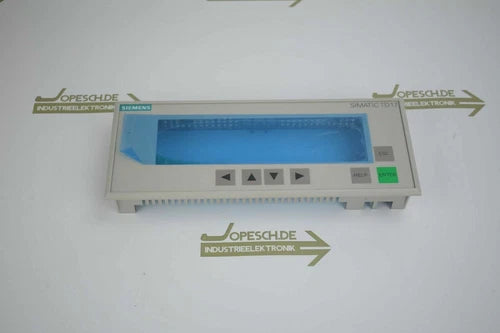 Siemens Simatic TD17 Cover Front for / TD 17 (for 6AV3017-1NE30-)