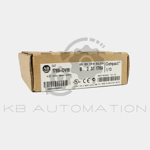 1769-OV16 CompactLogix 24VDC solid state sink output module, 16-channel