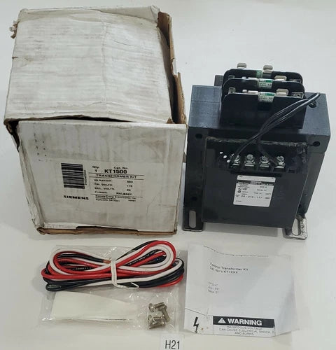 *NEW* Siemens KT1500 Control Transformer Kit 500Va 50/60Hz Torque 20 + Warranty!