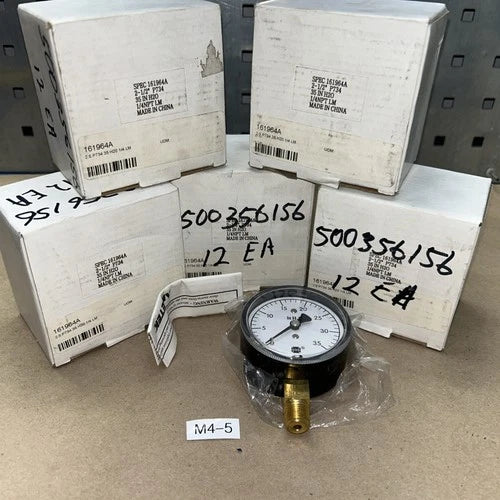 (5) Ametek  NIB 161964A  0-35PSI 2.5"Face 1/4"NPT   Pressure Gauge¡¯s Fast Shipp