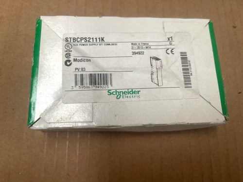 Schneider Electric Modicon STBCPS2111K AUX Power Supply KIT CONN, BASE