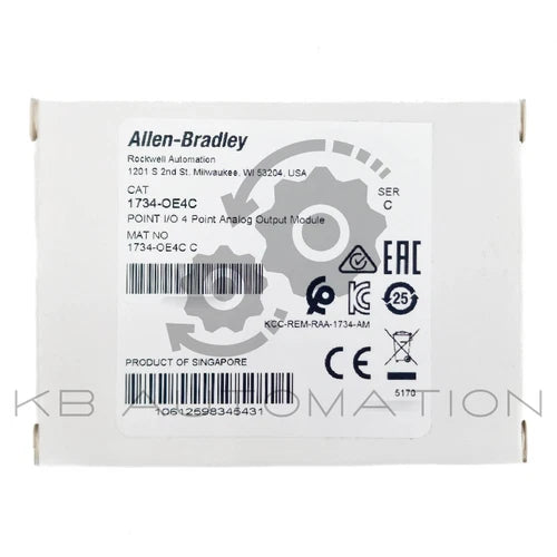 1734-OE4C POINT I/O 4-channel analogue output module, current outputs