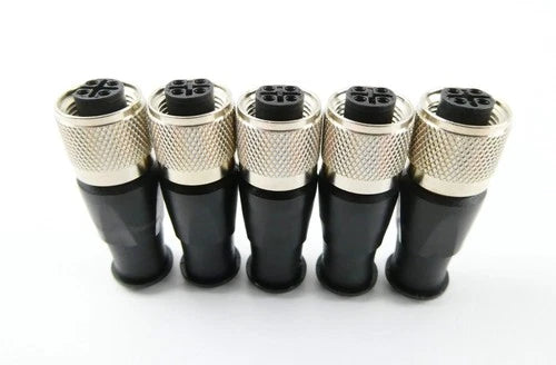 5x SIEMENS 6GK1905-0ED00 SIMATIC NET PROFIBUS M12 BUS TERMINATION PLUG - set of 5