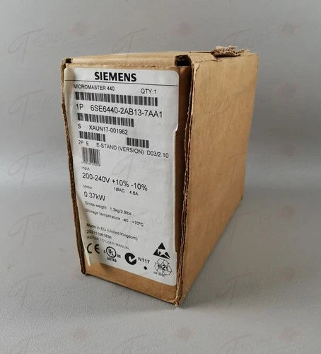 Siemens 6SE6440-2AB13-7AA1 /  6SE6 440-2AB13-7AA1 NEU in OVP Siegel offen