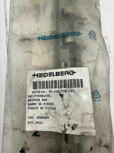 1 peça x Barra de fixação HEIDELBERG MV.018.778/01