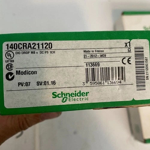 Schneider 140CRA21120 Modicon NEW SEALED BOX