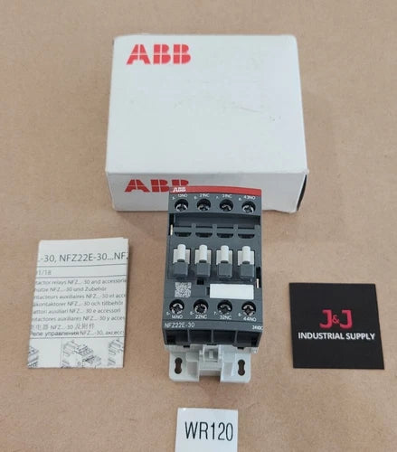 *BRAND NEW* ABB NFZ22E-30 Contactor Relay 24Vdc Coil + Warranty!