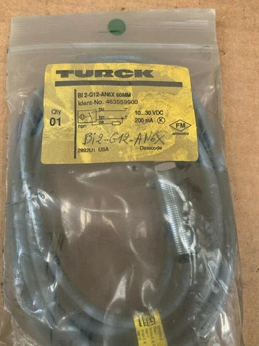 1 x .  TURCK BI2-G12-AN6X SENSOR
