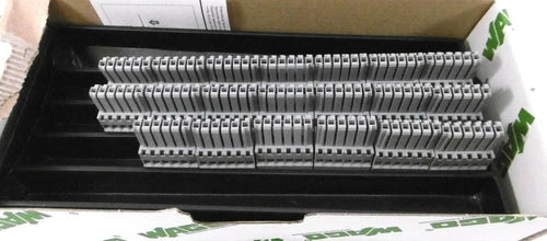 20 St¨¹ck WAGO Kontakttechnik Federleiste 769-106 Neu em OVP