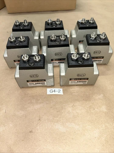 (8) NNB SMC S.S.C. Valves ASS300 Speed Control Valves Fast Shipped From ????