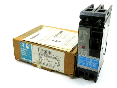 Nuevo Siemens Ed62B020 Interruptor Autom¨¢tico 600AC 250DC 2 Polos