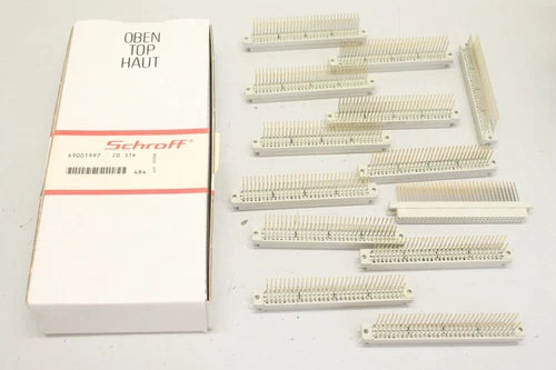 13x SCHROFF 69001997 Geh?use Standard Connector Stecker 69001-997 OVP