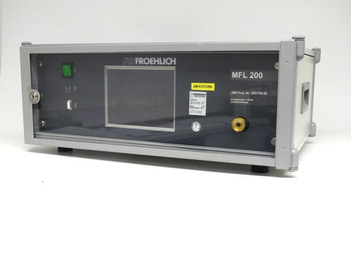 JW Froehlich MFL 200 leak test device leak test leak test 6/50069:0 manufactured 2008