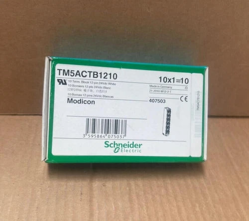 Schneider Electric Modicon - TM5ACTB1210 - 10 Term. Block 12 pin 24Vdc White