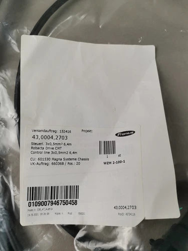 Fronius 43.0004.2703 Steuerleitung NEU OVP