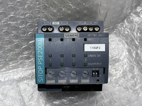2x SIEMENS SITOP PSE200U SELECTIVITY MODULE 6EP1961-2BA21