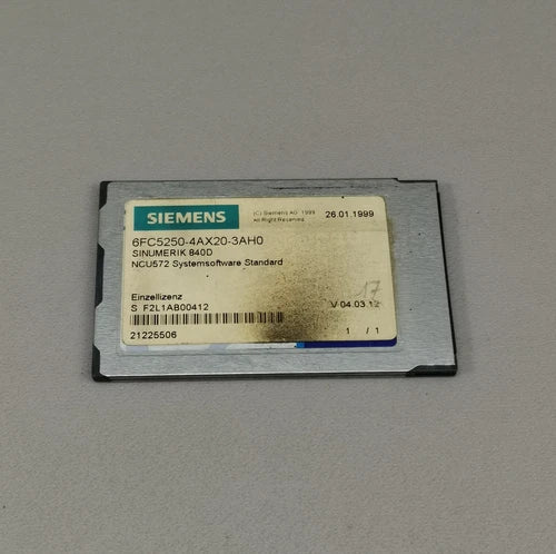 Siemens 6FC5250-4AX20-3AH0