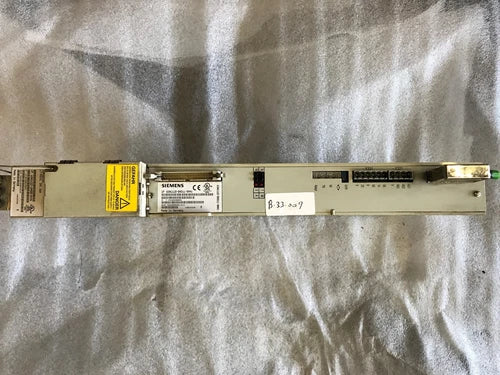 SIEMENS SIMODRIVE MODULE INT.50A 6SN1123-1AA00-0CA1 + SIEMENS 6SN1118-0AD11-0AA1